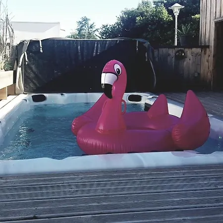 Nyaraló Dependance Avec Piscine Jacuzzi Bassin D'arcachon